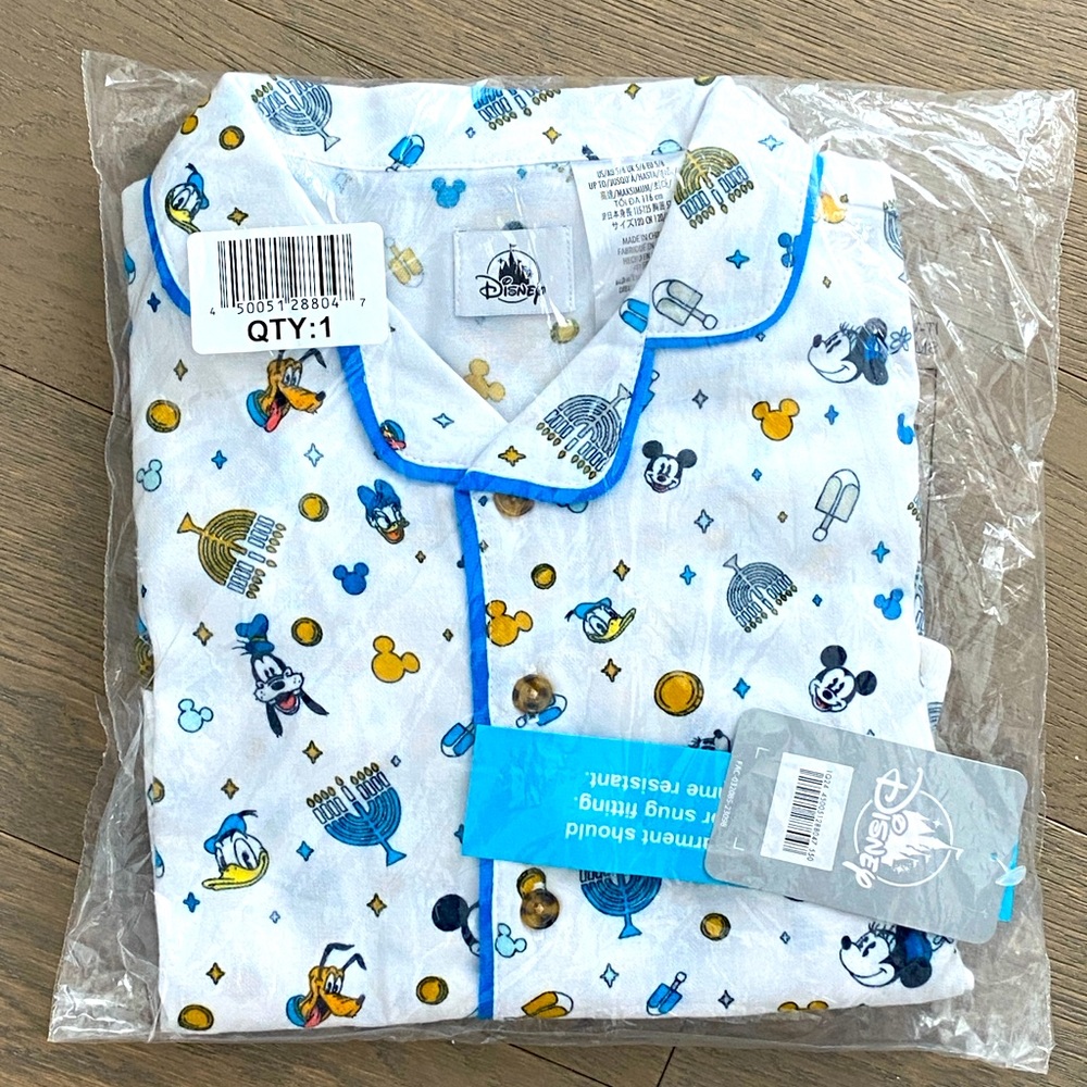 Disney Hannukah pyjama set